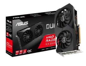 TARJETA DE VIDEO ASUS RX6600 8GB GDDR6 RADEON  DUAL 128BITS (90YV0GP0-MTAA00)