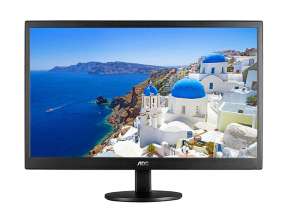 MONITOR AOC 20 PULGADAS, LED PLANO, PUERTO 1 VGA 1 HDMI, 5MS, 60HZ, RESOUCION 1600X900 16:9 (E2070SWHN)