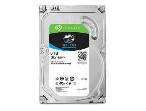 DISCO DURO SEAGATE 6TB SKYHAWK VIGILANCIA, CACHE 245MB, VELOCIDAD DE ROTACION 5400 RPM, FORMATO DE 3.5", SATA 6 (ST6000VX001)
