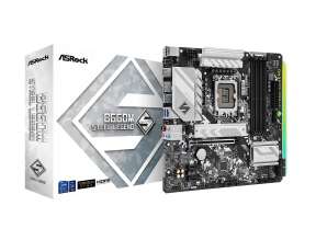 PLACA MADRE ASROCK B660M STEEL LEGEND, PARA PROCESADORES INTEL LGA 1700, 4 RANURAS DE MEMORIA DDR4 HASTA 128GB BUSS 3200 MHZ, 13VA GE(90-MXBH30-A0UYZ)