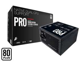 FUENTE DE PODER 1STPLAYER 700W ATX, 80 PLUS, PRO WHITE, NO MODULAR, COLOR NEGRO (PS-700EUW)