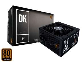 FUENTE DE PODER 1STPLAYER 500W ATX, BRONZE 80 PLUS, COLOR NEGRO (PS-500AX)