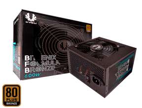 FUENTE DE PODER BITFENIX 600W ATX, BRONZE 80 PLUS, NO MODULAR, COLOR NEGRO (BP-FB600ULCB-7R)