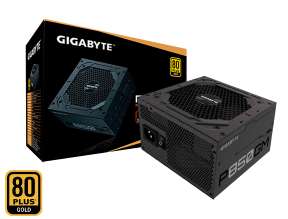 FUENTE DE PODER GIGABYTE 850W ATX, GOLD 80 PLUS, MODULAR, COLOR NEGRO (GP-P850GM)