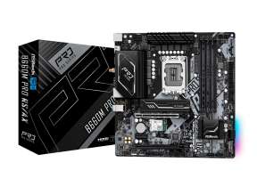 PLACA MADRE ASROCK B660M PRO RS/AX, PARA PROCESADORES INTEL LGA 1700, 4 RANURAS DE MEMORIA DDR4 HASTA 128GB BUSS 3200 MHZ, 12VA 13 GE(B660M PRO RS/AX)