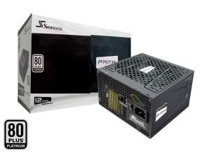 FUENTE DE PODER SEASONIC 1000W ATX, PLATINUM 80 PLUS, PRIME MODULAR, COLOR NEGRO (SSR-1000PD)
