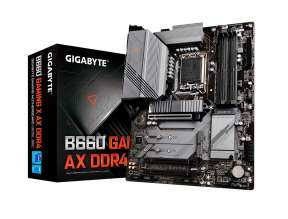 PLACA MADRE GIGABYTE B660 GAMING X AX, PARA PROCESADORES INTEL LGA 1700, 4 RANURAS DE MEMORIA DDR4 HASTA 128GB BUSS 3200 MHZ (B660 GAMING X AX DDR4)