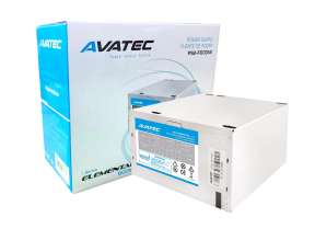 FUENTE DE PODER AVATEC 600W F600W (AV-PSA-F600W BOX) ATX | NO MODULAR | GRIS