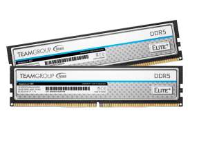 MEMORIA RAM TEAMGROUP DDR5 64GB (32GBX2), T-ELITE+, FRECUENCIA 4800 MHZ, TRIDEN Z, PLOMO, PARA PC DE ESCRITORIO (TPBD564G4800HC40DC01)