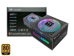 FUENTE THERMALTAKE 850W GOLD 80 PLUS, GF2 850 - TOUGHPOWER ATX ARGB MODULAR NEGRO (PS-TPD-0850F3FAGU-2)