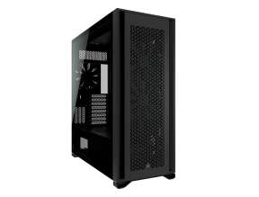 CASE CORSAIR ICUE 7000D AIRFLOW TG RGB S/FUENTE (CC-9011218-WW) PANEL DE VIDRIO | LED RGB | NEGRO