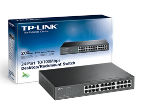 Switch Tp-link 24 Puertos ( Tl-sf1024d ) 10/100/ Mbps