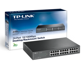 SWITCH TP-LINK 24 PUERTOS ( TL-SF1024D ) 10/100/ MBPS