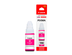 Tinta Canon 190 Color Magenta Gi-190m, Para Equipos Canon G1100, G2100, G3100 + 70.0 Ml (0669c001aa)