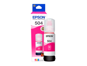 Tinta Epson 544 Color Magenta T544320-al, Compatible L1110, L3150, L5190 +  65.0 Ml (c13t00n32a)