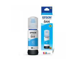 TINTA EPSON 544 COLOR CIAN T544220-AL, COMPATIBLE L1110, L3150, L5190 +  65.0 ML (C13T00N22A)