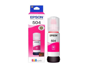 TINTA EPSON 504 COLOR MAGENTA T504320-AL, COMPATIBLE L4150, L4160, L6171 + 70ML (C13T03N32A)