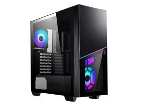 CASE MSI MPG SEKIRA 100R MID TOWER S/ FUENTE | NEGRO | PANEL VIDRIO LED-ARGB (306-7G05G11-W57)