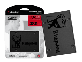 DISCO SOLIDO SSD SATA 2.5 KINGSTON 480GB A400 (SA400S37/480G) 500MB/S | UNIDAD DE ALMACENAMIENTO