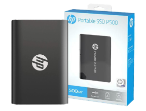 DISCO SOLIDO EXTERNO HP 500GB P500, CONEXION USB 3.2, UNIDAD DE ALMACENAMIENTO PORTABLE, FORMATO 2.5", COLOR NEGRO (7NL53AA#ABB)