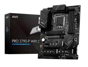 PLACA MADRE MSI PRO Z790-P WIFI, PARA PROCESADORES INTEL LGA 1700, 4 RANURASDE MEMORIA DDR4 HASTA 128GB BUSS 4800 MHZ, 13VA GEN(PRO Z790-P WIFI DDR4)