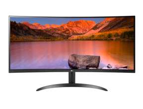 MONITOR LG 34 PULGADAS, LED 34WQ60C-B,CURVO IPS ULTRAWIDE QHD, PUERTO HDMI DISPLAYPORT, 5MS (34WQ60C-B)
