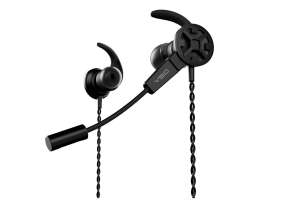 Auricular Vsg Eris Con Microfono, Conexion Mini Jack 3.5 Mm, Almohadillas Suaves, Color Negro (vg-ep806)