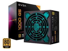 FUENTE DE PODER EVGA 1000W G5 ATX, NOVA GOLD 80 PLUS, MODULAR, COLOR NEGRO (220-G5-1000-X1)