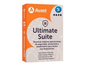 ANTIVIRUS AVAST ULTIMATE SUITE ( 3USER ) 3PC | 12 MESES