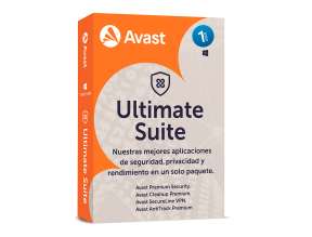 ANTIVIRUS AVAST ULTIMATE SUITE ( 1USER ) 1PC | 12 MESES