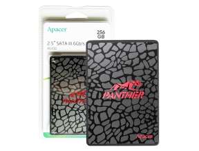 DISCO SOLIDO SSD SATA 2.5 APACER 256GB PANTHER AS350, UNIDAD DE ALMACENAMIENTO, COMPATIBLE CON LAPTOP Y PC DE ESCRITORIO (AP256GAS350-1 )