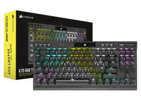 TECLADO CORSAIR GAMING K70 RGB TKL CHAMPIONS SERIES | CHERRY MX SPEED (CH-9119014-NA)