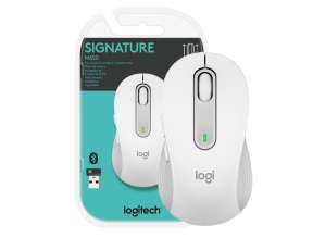 MOUSE INALAMBRICO LOGITECH SIGNATURE M650 SILEN, HASTA 4000 DPI, CON RECEPTOR USB, DISEÑO ERGONOMICO, 5 BOTONES, WHITE (910-006252)