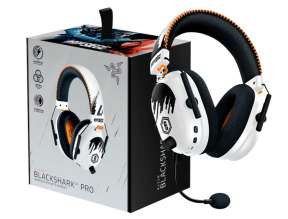 AURICULAR RAZER BLACKSHARK V2 PRO SIX SIEGE GAMING, CON MICROFONO, CONEXION USB, CONTROL DE VOLUMEN, ALMOHADILLAS SUAVES, WHITE (RZ04-03220200-R3M1)