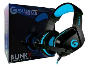 Auricular Gambyte Blink V Gaming (gi-blinkv) Negro C/ Azul 
