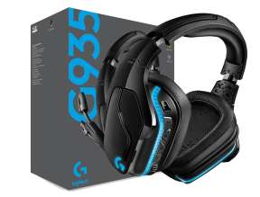 AURICULARES LOGITECH, G435 BLACK, LIGHT SPEED INALAMBRICOS, USB,  C/MICROFONO. (PN: 981-001049)