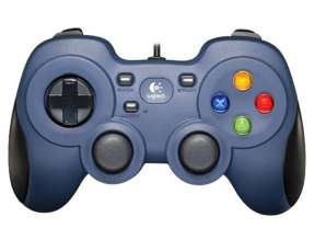 Gamepad Logitech F310, 4 Mando De DirecciÓn Conmutadores, Cable De 1,8 Metros, Color Azul C/ Negro (940-000110)