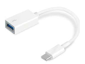 ADAPTADOR TP-LINK USB-C 3.0 A USB-A BLANCO (UC400)