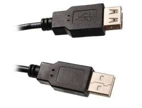 Cable De Puerto Usb 2.0 Macho -- A -- Puerto Usb 2.0 Hembra, Cable De 5 Metros, Color Negro (usb M- Usb 5m H Gen)