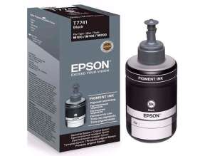 Tinta Epson 774 Color Negro T774120, Compatible M100, L606, L656 + 140.0 Ml (c13t77412a)