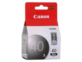 CARTUCHO CANON 40 P1200 / MP140 / MX300, COLOR NEGRO (0615B050AA)