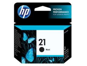 Cartucho Hp 21, Color Negro - D1320 / J3640 / 1250 + (c9351al)