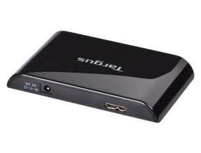 Adaptador Hub De Puerto Usb3.0 Micro B Macho -- A --  Puerto Usb 3.0 Hembra, Targus With Ac Adapter, Velocidad De Transferencia 5gbps, Color Negro (ac