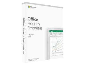 LICENCIA OFFICE HOGAR Y EMPRESAS 2019, 1 PC / MAC, 64 BITS, ESPAÑOL (T5D-03260)