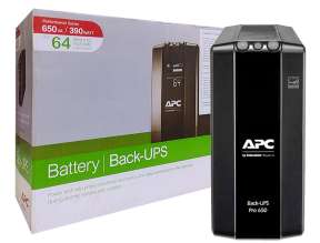 Ups Apc 650va/390w - De LÍnea Interactiva Apc By Schneider Electric Back-ups Pro (br650mi)