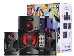 Subwoofer Micronics Olimpo S7072b 70 Watts | Usb+sd+fm Con Control Con Iluminacion  Led (mic S7072bt)