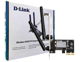 Tarjeta De Red Pci Express Inalambrico N300 D-link | 300mbps (dwa-548)