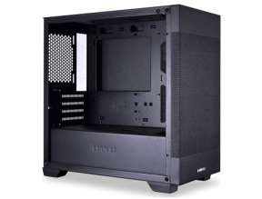 CASE LIAN LI LANCOOL 205M MESH SIN FUENTE, CON PANEL LATERAL DE VIDRIO TEMPLADO, SALIDA DE AUDIO, 2 PUERTOS USB, COLOR NEGRO (LANCOOL 205M MESH-B )