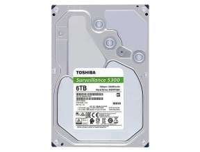 DISCO DURO TOSHIBA 6TB S300 PARA VIGILANCIA, CACHE 245MB, VELOCIDAD DE ROTACION 7200 RPM, FORMATO DE 3.5", SATA 6 (HDWT360UZSVAR)