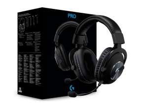 AURICULAR LOGITECH PRO GAMING, CON MICROFONO, CONEXION USB, CONTROL DE VOLUMEN, ALMOHADILLAS SUAVES, C/ NEGRO (981-000811)